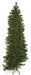 7'6"Hx56"W Flat Noble Lighted Artificial Christmas Tree w/Stand -Green - C150681