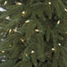 7'6"Hx30"W PE Nordmann Fir LED-Lighted Artificial Christmas Tree w/Stand -Green - C160174