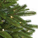 5'Hx39"W PE Natural Trunk Red Spruce Artificial Tree, LED Pre-Lit -Green - C160444
