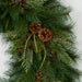 48" Artificial Timbercove Pinecone, Cedar, Juniper & Bay Leaf Wreath -Green/Brown - C170026