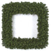 48" Artificial Pine Square-Shaped Hanging Wreath -Green - C170890