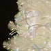 7'6"Hx45"W Tinsel Iridescent Artificial Christmas Tree, Micro LED Pre-Lit (Warm White, Multi-Mode) -Clear/Assorted - C171124