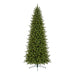 12'Hx58"W PE Douglas Fir Artificial Christmas Tree, LED Pre-Lit -Green - C171264
