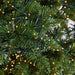 7'6"Hx57"W Polaris Pine Artificial Christmas Tree, Micro LED Pre-Lit (Warm White, Multi-Mode) -Green - C171504