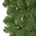 36" Artificial Oregon Pine Teardrop Swag, LED Pre-Lit -Green (Pack of 4) - C183368