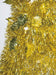 5'Hx15"W Tinsel & Foil Holly Leaves Pop Up LED-Lighted Artificial Christmas Tree w/Stand -Gold - C180318