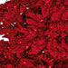 9'Hx57"W Tinsel Flocked Valentino Artificial Christmas Tree, LED Pre-Lit (Red) -Red - C201549