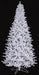 9'Hx55"W Park Avenue Slim Twinkle Multi Functional Blue & Clear LED-Lighted Artificial Christmas Tree w/Stand -White - C180628