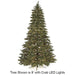 12'Hx79"W Polaris Pine Multi Functional LED-Lighted Artificial Christmas Tree w/Stand -Green - C181104
