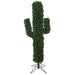 5'6" Cactus Artificial Christmas Tree w/Stand -Green - C183000