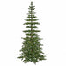 7'6"x49"W PE Slim Hartford Artificial Christmas Tree, Micro LED Pre-Lit -Green - C-220454