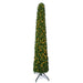 6' Pine Square Cone-Shaped Artificial Topiary, Pre-Lit -Green - C60181