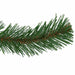 6'Hx51"W Virginia Pine Artificial Christmas Tree, LED Pre-Lit -Green - C84694