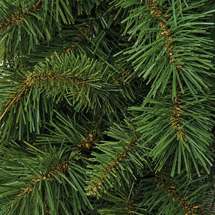 72" Artificial Mixed Pine Teardrop Swag -Green - C84470