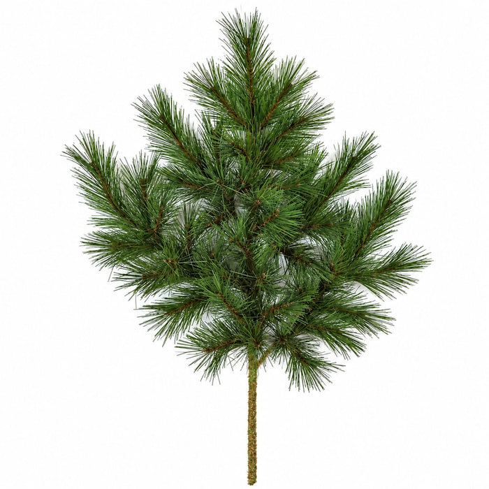 32" IFR PVC Artificial PVC Scotch Pine Stem Branch -Green (Pack of 4) - C862