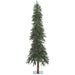 7'6"Hx30"W Natural Trunk Deluxe Alpine Artificial Tree w/Base -Green - C898