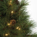4'6"Hx36"W Arolla Pine Lighted Artificial Tree w/Stand -Green - C91411