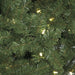 15'Hx122"W Fluff-Free Nikko Fir LED-Lighted Artificial Christmas Tree w/Stand -Green - C9764