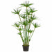 4' Papyrus Grass Silk Plant w/Pot -Green - P0290