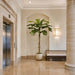 9' Banana Silk Plant -Green - P0771