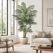 8' Areca Silk Palm Tree w/Pot -Green - P100935