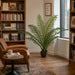 4' Soft-Touch Sword Palm Silk Plant w/Pot -Green (Pack of 2) - P113615