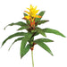 30" Artificial Bromeliad Plant Flower Bush -Gold (pack of 4) - P11505-2GO