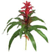 30" Artificial Bromeliad Plant Flower Bush -Red (pack of 4) - P11505-3RE