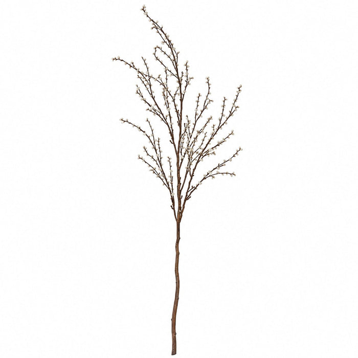 9' Plum Flower Silk Tree Branch -Cream (Pack of 2) - P-140160