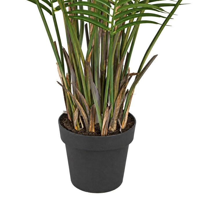 6' Areca Silk Palm Tree w/Pot -Green - P141620