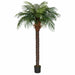 8' Phoenix Date Silk Palm Tree w/Pot -Green - P150570