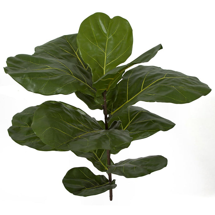 30" Artificial Fiddle Leaf Fig Stem -Green (Pack of 4) - P162120