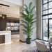 12' Large Silk Areca Palm Tree w/Pot -Green - P180290