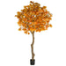 10'6" Large Silk Suger Maple Tree w/Pot -Orange/Red - P181360