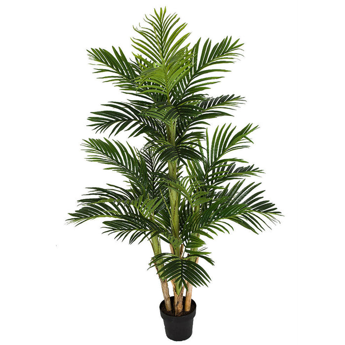 5'6" Real Touch Silk Parlour Palm Tree w/Pot -Green - P184210