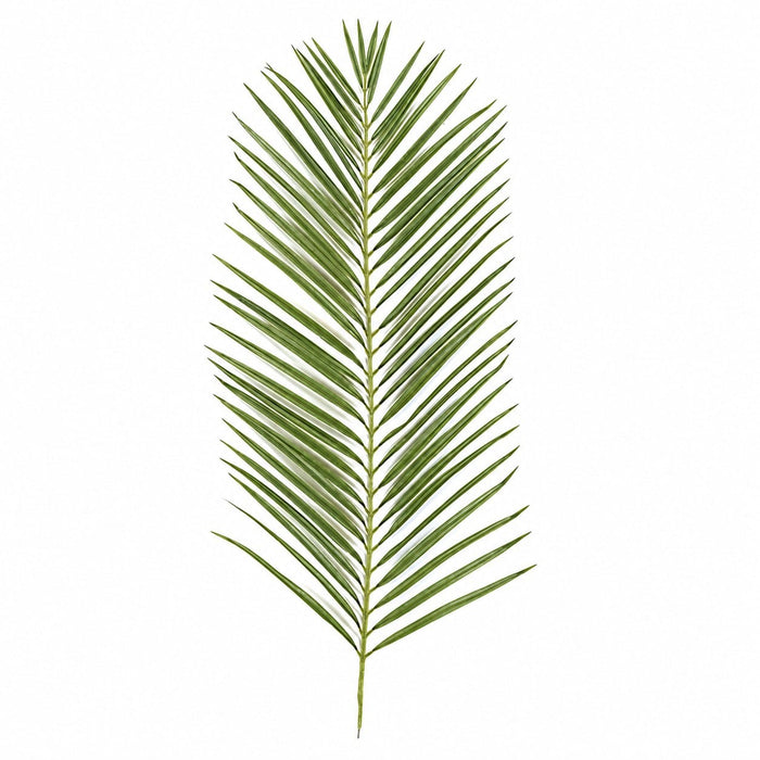 46" Silk Areca Palm Branch Stem -2 Tone Green (Pack of 12) - P2682