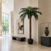 12' Coconut Silk Palm Tree -Green - P297