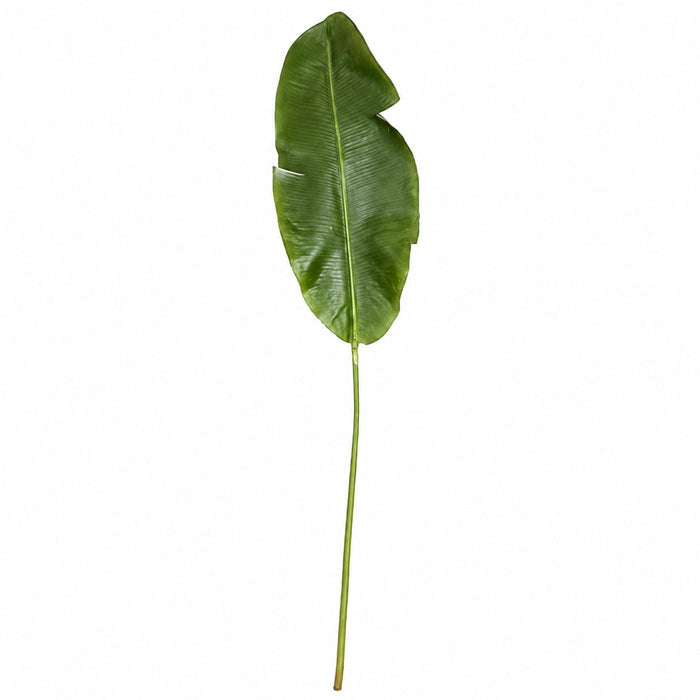 54" Silk Banana Leaf Stem -Green (Pack of 6) - P60720