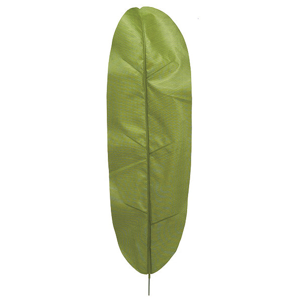 28.5" Silk Banana Palm Leaf Stem -Green (pack of 24) - P63100