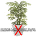 4' Areca Silk Palm Tree w/Pot -Green - P63170