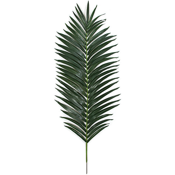 72" Silk King Palm Branch Stem -Green (pack of 3) - P821