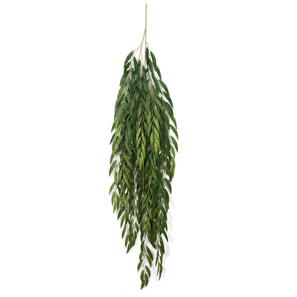 66" Artificial Weeping Willow Branch Stem -Green (pack of 6) - P87070