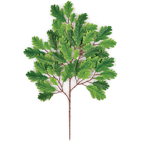 23" IFR Artificial Oak Branch Stem -Green (pack of 12) - PR109-1GR