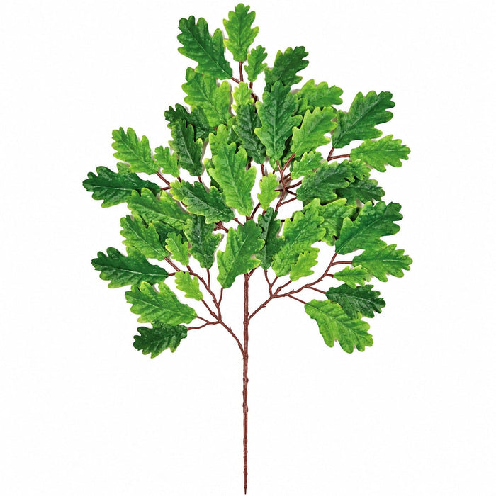 23" IFR Artificial Oak Branch Stem -Green (Pack of 12) - PR-1091
