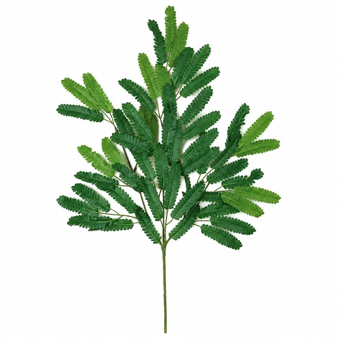 27" IFR Artificial Mimosa Branch Stem -Green (Pack of 24) - PR140000