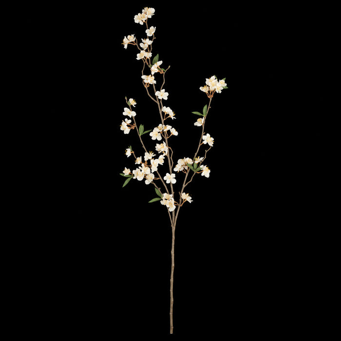 45" IFR Artificial Cherry Blossom Flower Spray Branch -Cream (Pack of 6) - PR-150000