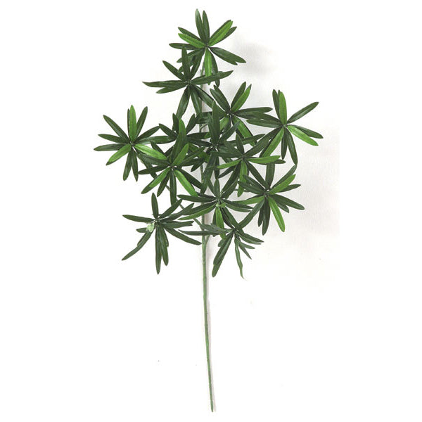 24" IFR Artificial Podocarpus Branch Stem -Green (pack of 12) - PR1590
