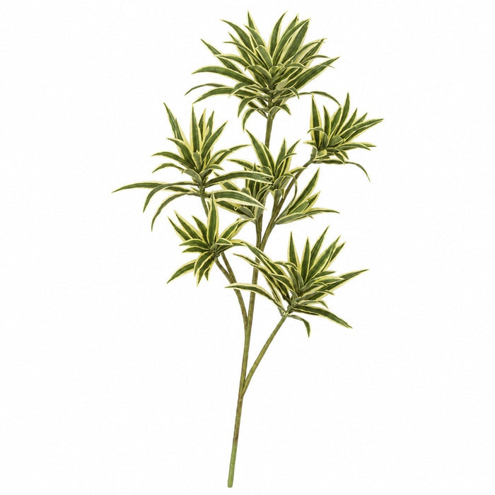 32" IFR Artificial Dracaena Reflexa Branch Stem -Green/Yellow (Pack of 6) - PR2755