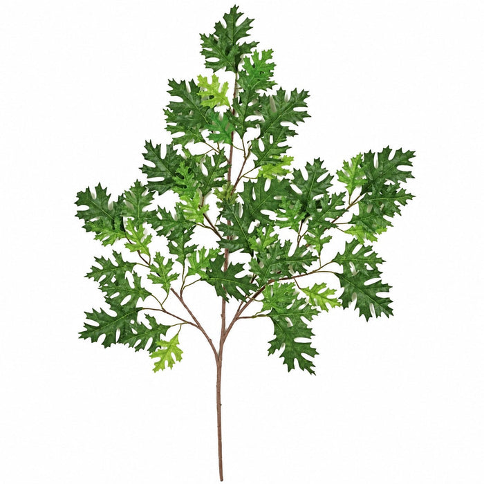 38" IFR Artificial Pin Oak Branch Stem -Green (Pack of 12) - PR400-