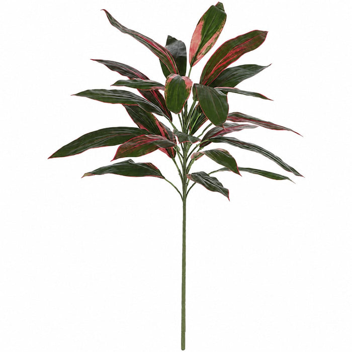 34" IFR Cordyline Artificial Stem -Red/Green (Pack of 12) - PR-4132